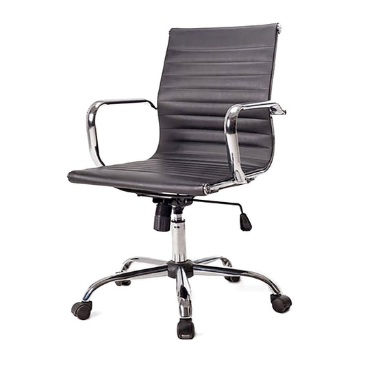 Chair - Line Chair Black with Star Base